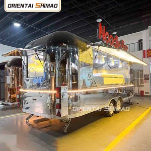รถบริการเครื่องดื่มเคลื่อนที่ Oriental Shimao 6M สแตนเลสสตีล พร้อมอุปกรณ์ครบครัน รถพ่วงขายอาหารเคลื่อนที่ ได้รับการรับรอง DOT และ NSF - Product Image 4