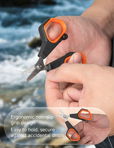 قاطع أسلاك مضفر من الفولاذ المقاوم للصدأ ، مقص صيد صغير ، مقاوم للتآكل ومتعدد الوظائف ، مناسب لمياه البحر - Product Image 5