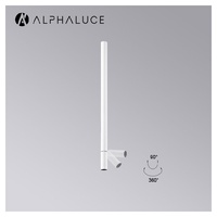 Spot encastré en aluminium IP44, design moderne, orientable, pour projets hôteliers et zones de réception de bureaux