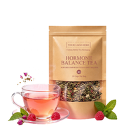 Thé de fertilité OEM pour femmes, soutien menstruel, tisane à la menthe verte, sans caféine naturelle, thé en vrac pour femmes