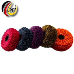 Roue de polissage de brosse de cordon de Sisal de coupe ovale - Product Image 5