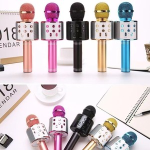 Micrófono de Karaoke <span class=keywords><strong>Bluetooth</strong></span> 858 para el Hogar, Micrófono Inalámbrico de Mano - Product Image 2