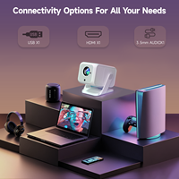 Projecteur Portable Magcubic HY310X 4K 420ANSI WiFi 6 Mise au Point Automatique, Prise en Charge Full HD 1080P pour Cinéma Maison et Extérieur