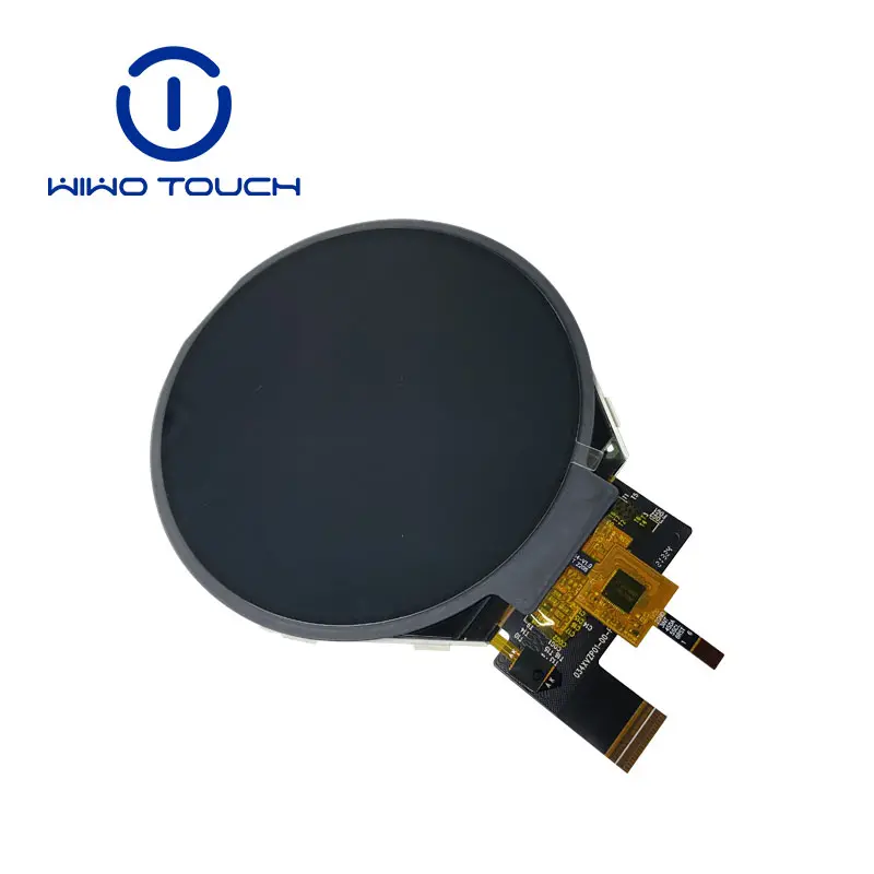 Pantalla LCD redonda personalizada de 3,4 pulgadas 800*800 con interfaz MIPI con módulo de pantalla LCD TFT táctil capacitiva