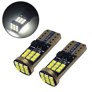 Nouvelle ampoule LED auto DC12V 24V W5W Canbus, lampe intérieure LED pour véhicule, lampe de position LED pour voiture, accessoires de véhicule - Product Image 1