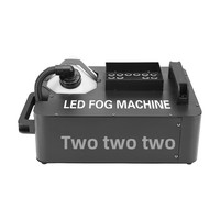 Machine à fumée à colonne d'air LED 3000W, effet de brouillard multicolore, tension universelle AC 110-220V, bars, salons, mariages, spectacles sur scène