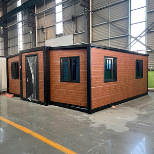 Casa Portátil Pequeña de 20/40 Pies, Casa Contenedor Expandible con Panel Sándwich para Uso en Villas, Proveedor Chino de Acero Ligero Prefabricado - Product Image 5