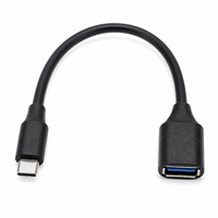 Câble de données USB-C vers port USB femelle pour OTG Type-C à courte portée