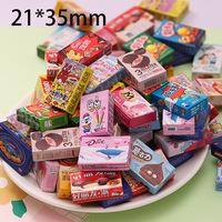Maison de jeu alimentaire DIY pour enfants avec mini-machine à poupées et accessoires de bijoux, boîte à collation en bois de simulation, magasin de proximité