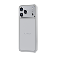 Teléfono Inteligente Hotwav A17 Pro Max, Pantalla de 6.75 Pulgadas, 120 Hz, 4+128 GB, Cámara Trasera de 13 MP, Cámara Frontal de 5 MP, ASR8662, 5160 mAh, Face ID, Android 15