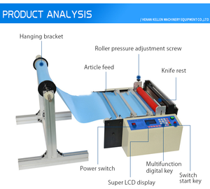 Automatic Non-woven Fabric Roll to Sheet <b>Cutting</b> <b>Machine</b> <b>Paper</b> Roll Cutter Filters <b>Cutting</b> <b>Machine</b> - Product Image 5