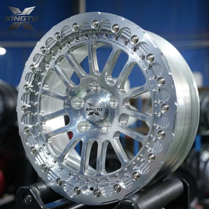 Rines Todoterreno Forjados XINGTU, Estilo Beadlock, Pulidos, para Jeep Wrangler JK/JL, Ford Raptor F150, Toyota Tundra, RAM 1500 - Product Image 2