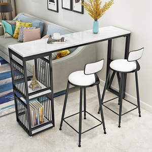 Tavolo e Sedie da Bar per Casa, Arredamento per Bar Domestico, Bancone da Bar per Soggiorno e Esterni - Product Image 5