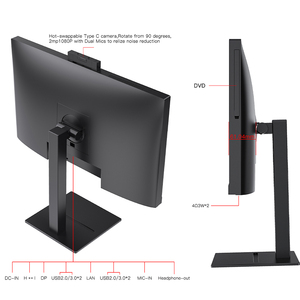 คอมพิวเตอร์ตั้งโต๊ะสำหรับเล่นเกมแบบออลอินวันราคาประหยัด พร้อมหน่วยความจำวิดีโอ 16GB และตัวเลือกจอ LCD จาก I3 I5 I7 ซื้อจากจีน - Product Image 6