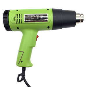 Calentador Eléctrico Industrial de 2000W para Calentamiento Rápido, Pantalla LCD Digital, Dos Velocidades de Flujo de Aire, Acero Inoxidable, 250-500C, 220V - Product Image 4