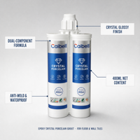 Mortier époxy pour carrelage, imperméable et résistant aux taches, mastic de jointoiement pour applications murales et de sols dans les cuisines et salles de bain