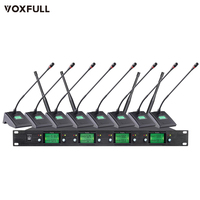 Microphone sans fil UHF professionnel Voxfull 8 canaux