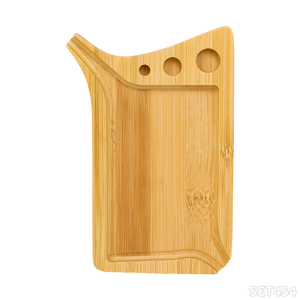 Mới Phù Hợp Với Di Động Hút Kit 110Mm Nâu Sừng Giấy Bằng Gỗ Thuốc Lá Cán Khay Thủy Tinh Lưu Trữ Jar Thích Hợp Cho Hút Thuốc - Product Image 3