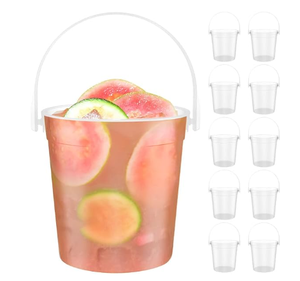 Cubetas de Plástico Ecológicas de 32 oz para Helados, Bebidas, Jugos, Frutas y Fiestas, con Tapa, Hechas en Vietnam, Más Vendidas - Product Image 5