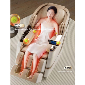 Sillón de Masaje Reclinable de Gravedad Cero de Alta Gama, Masaje Shiatsu de Cuerpo Completo con <span class=keywords><strong>Terapia</strong></span> de Calor y Función de Escaneo Corporal - Product Image 4