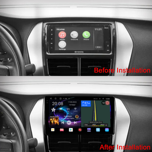 Penhui Android lecteur DVD de voiture pour <span class=keywords><strong>Toyota</strong></span> <span class=keywords><strong>Yaris</strong></span> Vios <span class=keywords><strong>2017</strong></span> - 2020 Radio GPS Navigation Audio vidéo CarPlay DSP multimédia 2 din - Product Image 5
