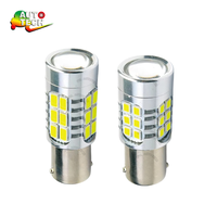 Nouvelle ampoule de frein de voiture universelle à LED pour clignotant S25 BA15S BA15D BAY15D 1156 1157 Canbus, à contact simple ou double