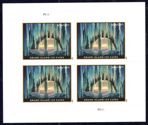 Autocollants de timbres postaux 2023 Great Smoky Mountains Us Forever, 5 feuilles de 100 autocollants, en vrac pour la décoration de fêtes - Product Image 2