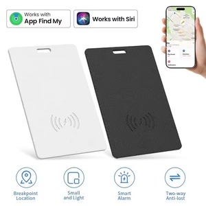 New <strong>GPS</strong> Bluetooth Device Wireless Charging <strong>Location</strong> Smart Anti-loss Tag Wallet Tracking Card Ultra-thin for iPhone <strong>Find</strong> My App - Product Image 5