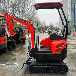 Livraison gratuite, certification CE, Euro 5, mini-excavatrice sur chenilles de 1,3 tonne, moteur Kubota, modèle complet pour ferme et jardin, neuve - Product Image 3