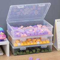Boîte de rangement transparente anti-poussière pour interrupteurs de clavier mécanique et touches de clavier, organisateur direct usine pour bureau et gaming