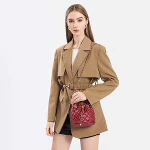 New Fashion <b>Crossbody</b> <b>Bag</b> Zipper Waterproof Bucket <b>Bag</b> Lightweight Shoulder <b>Bag</b> Women's <b>Crossbody</b> <b>Bag</b> - Product Image 2