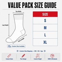 Chaussettes de Noël personnalisées, assortiment multipack, lot économique, vente en gros, directement de l'usine, conception gratuite, marque privée