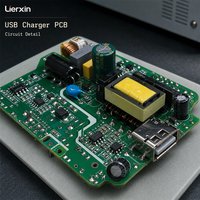 Carte de circuit imprimé (PCB) de chargeur USB Lierxin pour chargeurs muraux et applications électroniques OEM