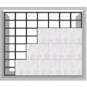 100% Non-asbestos A1 class Fire Resistant Partition Wall Low Density Calcium Silicate Board