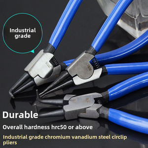 Juego de <span class=keywords><strong>alicates</strong></span> profesionales de grado industrial de acero CrV para anillos de retención, herramientas multifunción de alta resistencia. - Product Image 5