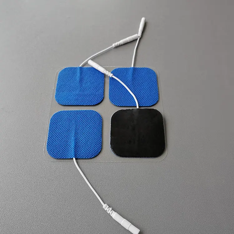 QS-TECH медицинский многоразовый возвратный электрод для пациента, синий самоклеящийся электрод с десятками