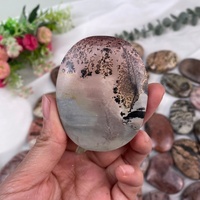 Pierre de palmier en cristal de jaspe naturel en forme de cœur pour la guérison spirituelle - Prix de gros