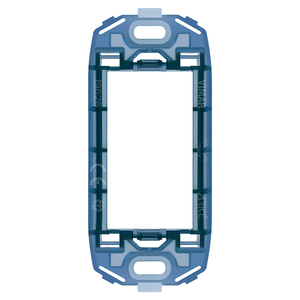 Vimar Patch Panel Mounting <b>Bracket</b> 3.4x7.9x1 Cm For Wall Installation - Product Image 1