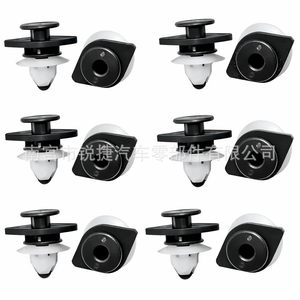 Car <b>Door</b> Sill <b>Trim</b> Clips For Volvo S60 V60 XC90 XC40 S90 V90 Plastic Nylon POMPP Water Resistant Minimalist Design - Product Image 4