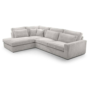 Sofá Cama de 3 Plazas de Buena Calidad, Estilo Poem, Función Reclinable, Reposabrazos Acolchados, para Espacios Pequeños, Apartamento, 2360, Forma de L, 2360, 2360 - Product Image 1