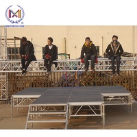 Présentoir commercial en bois massif, boîte à mèches en aluminium pour luminaires de Dj, pour évènements de Concert en plein air