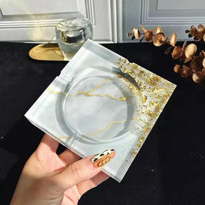 3 tailles différentes de cendrier carré en résine <span class=keywords><strong>s</strong></span>échée pour fleurs décoratives DIY Moule de <span class=keywords><strong>base</strong></span> pour pot de fleurs Moules en résine époxy pour bijoux - Product Image 3