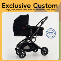Poussette pliable pour bébé en tissu et plastique sûrs, pour les enfants de 0 à 3 ans, certifiée EN1888, porte-bébé