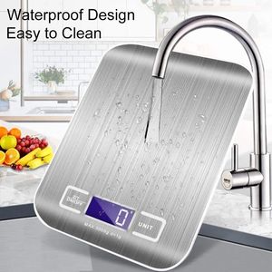 Hot Selling Custom ized Farbe Elektronische Edelstahl Digitale Küchen waage Werks versorgung mit Batteries trom quelle - Product Image 3