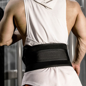 Cinturón de Entrenamiento de Cintura para Hombre con Logotipo Personalizado, Cinturón de Pesas con Cadena Ajustable para Levantamiento de Pesas y Entrenamiento con Mancuernas - Product Image 5