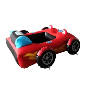 سيارة حمراء قابلة للنفخ للبيع سيارة إعلانات عالية الجودة من كلوريد البولي فينيل سيارة نموذجية