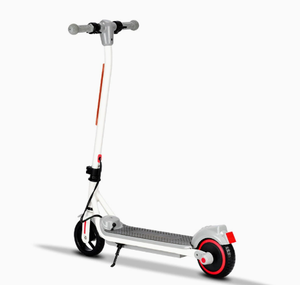 Scooter Eléctrico para Niños con Batería de Litio de 22V 2AH, <span class=keywords><strong>Motor</strong></span> de 150W, Rueda de 6.3 Pulgadas, Marco de Aluminio Plegable, para Exteriores, para Niños de 6 a 12 Años - Product Image 3