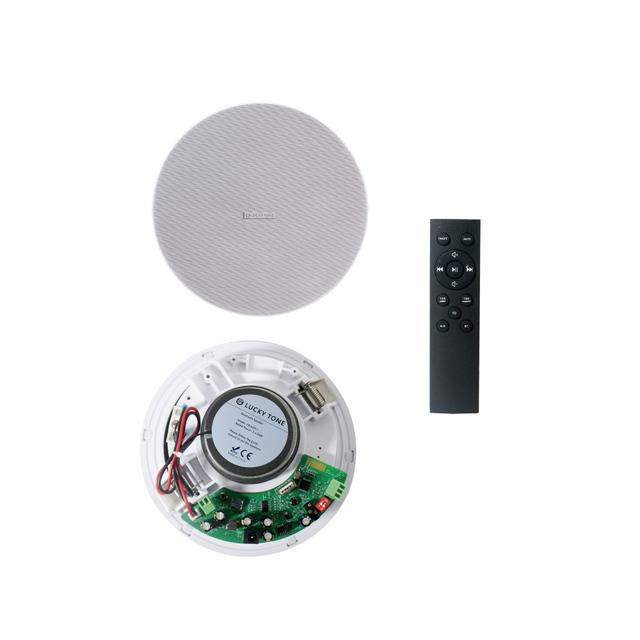 T High Quality 6.5 Inches Hi-fi Home Theater Ceiling Speaker With 2*20W Set Altoparlante Bluetooth Full Range Ceiling Speakers