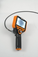 360 °   Endoscope industriel articulé de 2 mm, caméra boroscope pour l'inspection des tuyaux et des moteurs automobiles