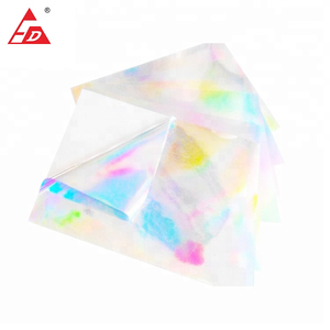 3D arco iris de nieve patrón de punto láser Etiqueta de holograma película material de las etiquetas de rollo - Product Image 4